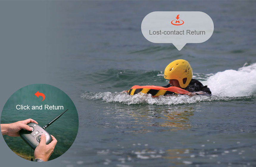 Remote-Controlled Lifesaving Buoy