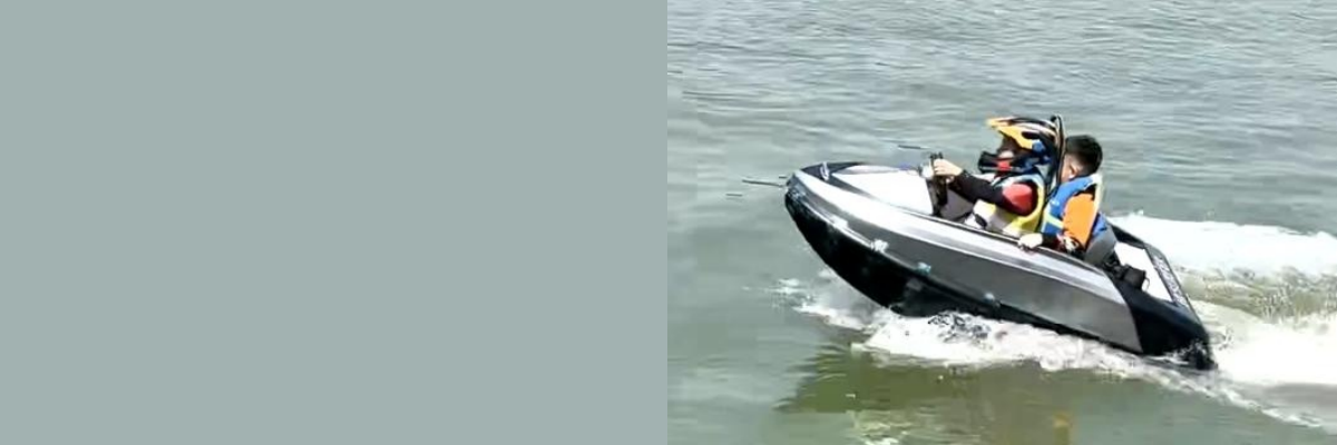 One of World's Smallest Jet Boat