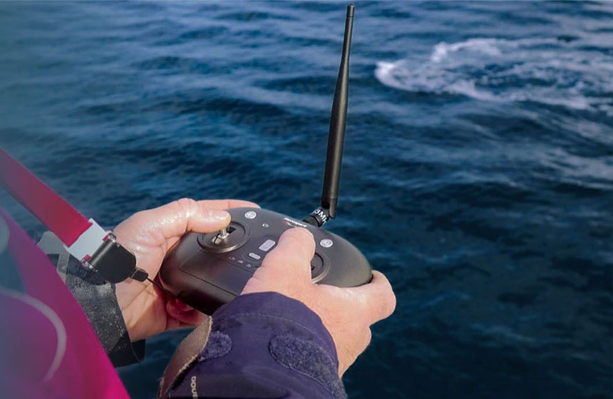 Remote-Controlled Lifesaving Buoy