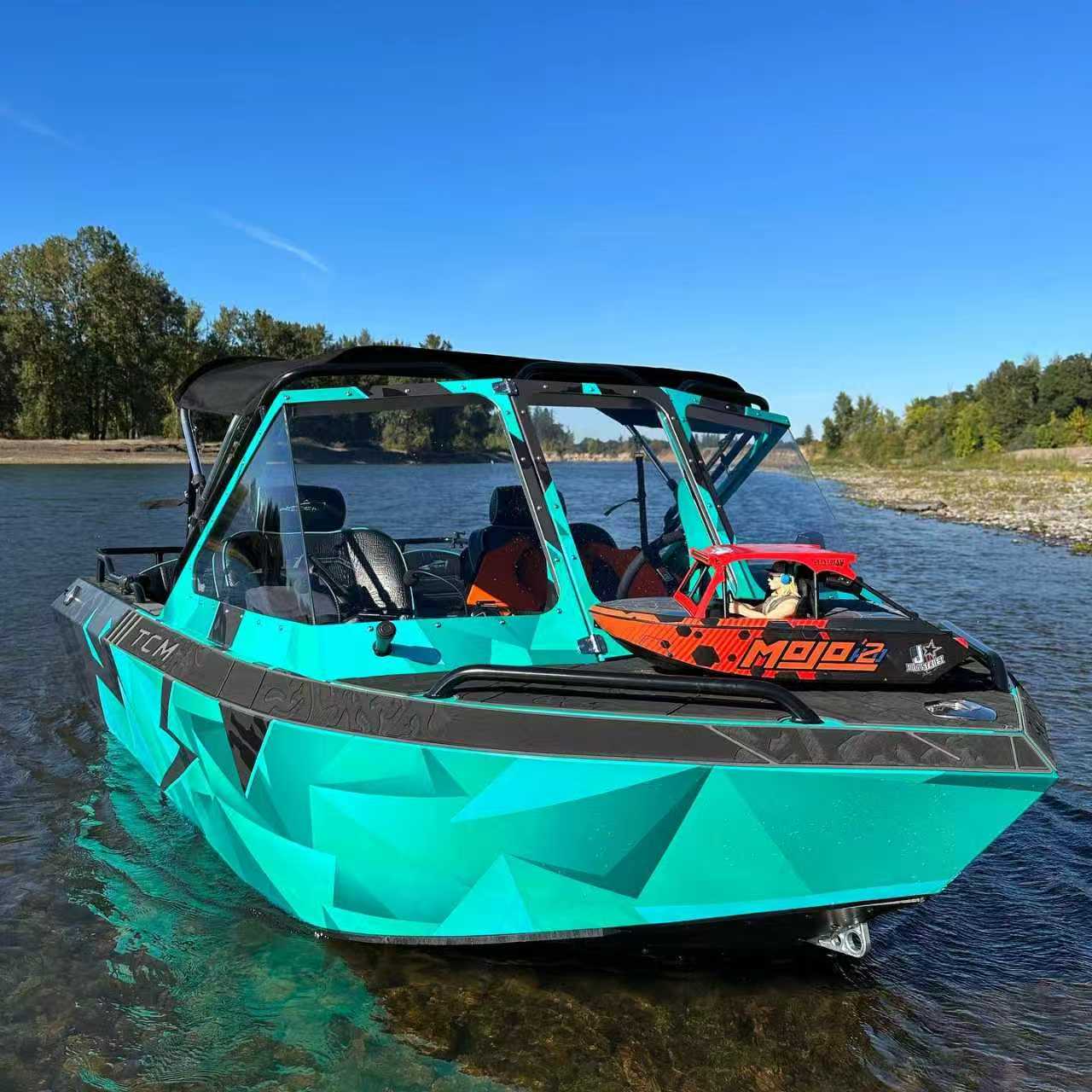 Aluminum Mini Jet Boat