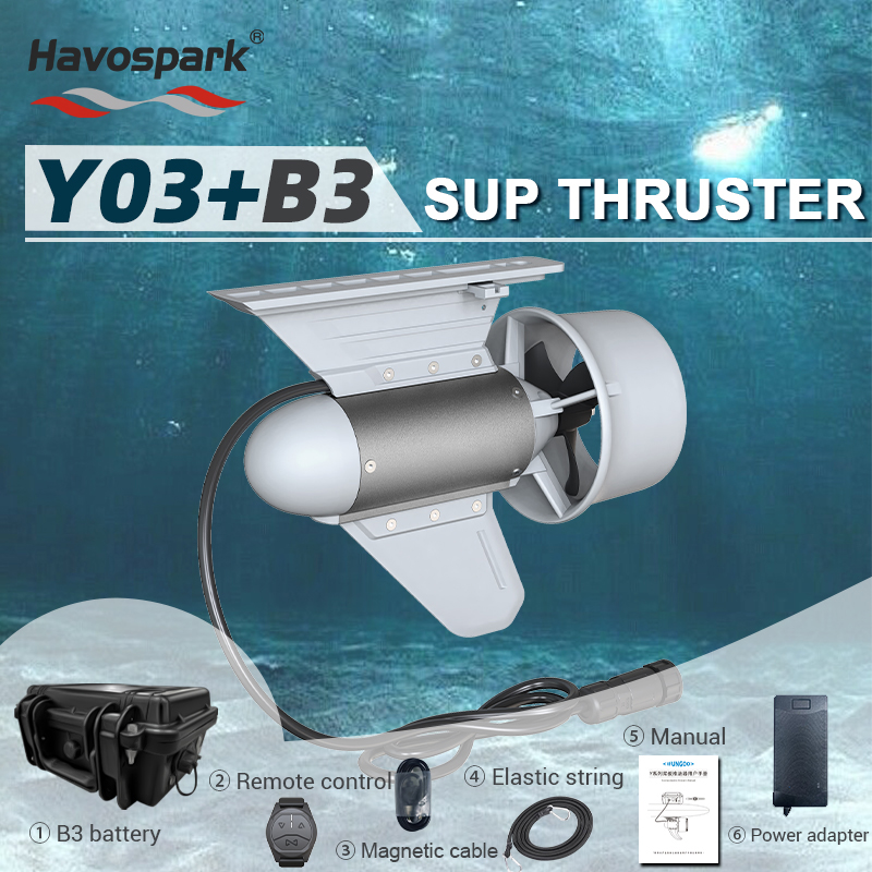 electric thruster for paddle board