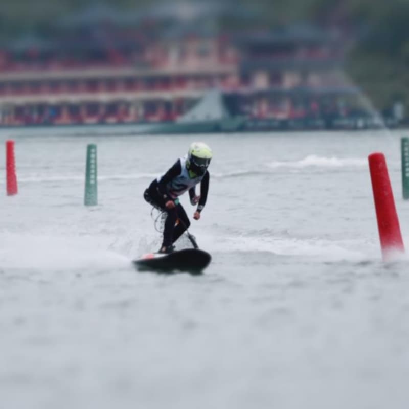 gas power surfboard