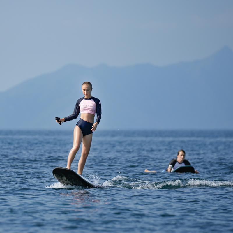 Long Range Hydrofoil Surfboard