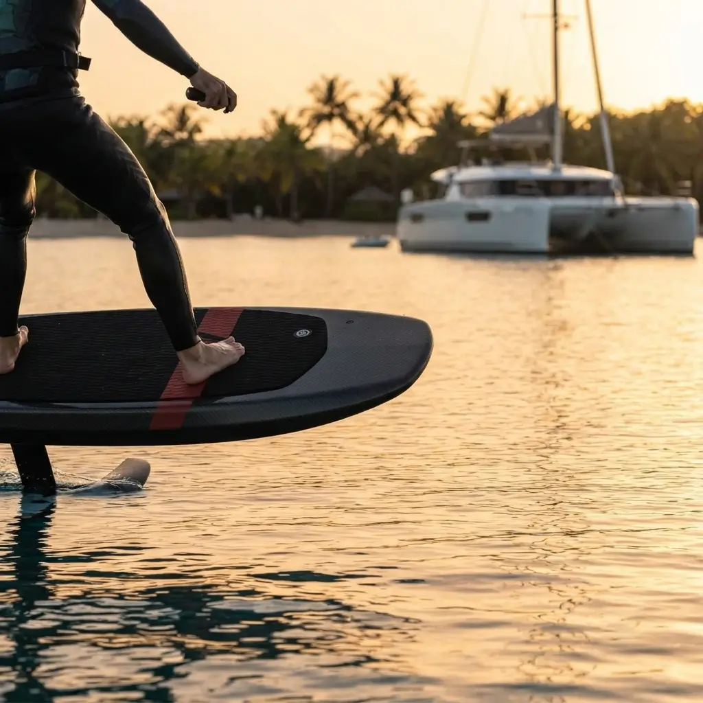 Lightweight Carbon Fiber Efoil Surfboard