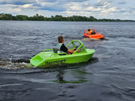 aluminum mini jet boat