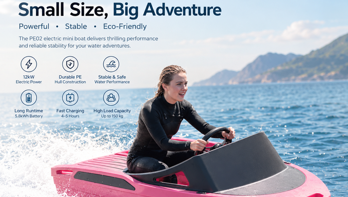 mini jet boat electric