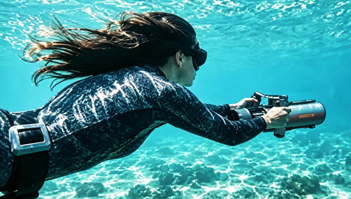portable underwater scooter